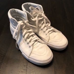 Old school high top Vans